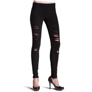 Joe's Jeans Distressed Pull-On Jegging Ankle Zip 6